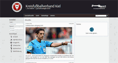 Desktop Screenshot of kfv-kiel.de
